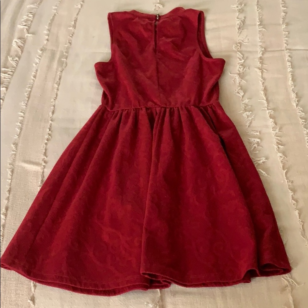Red Mini Dress - Picture 2 of 2